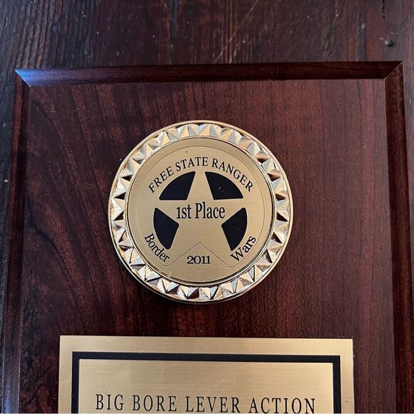 Free State Ranger Border Wars 1st Place Award (2011) - Picture 2 of 5